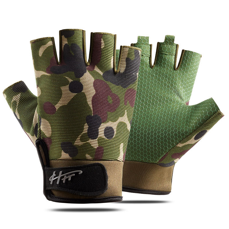 Spearfishing Glove - Gants de pêche demi-doigt pour hommes