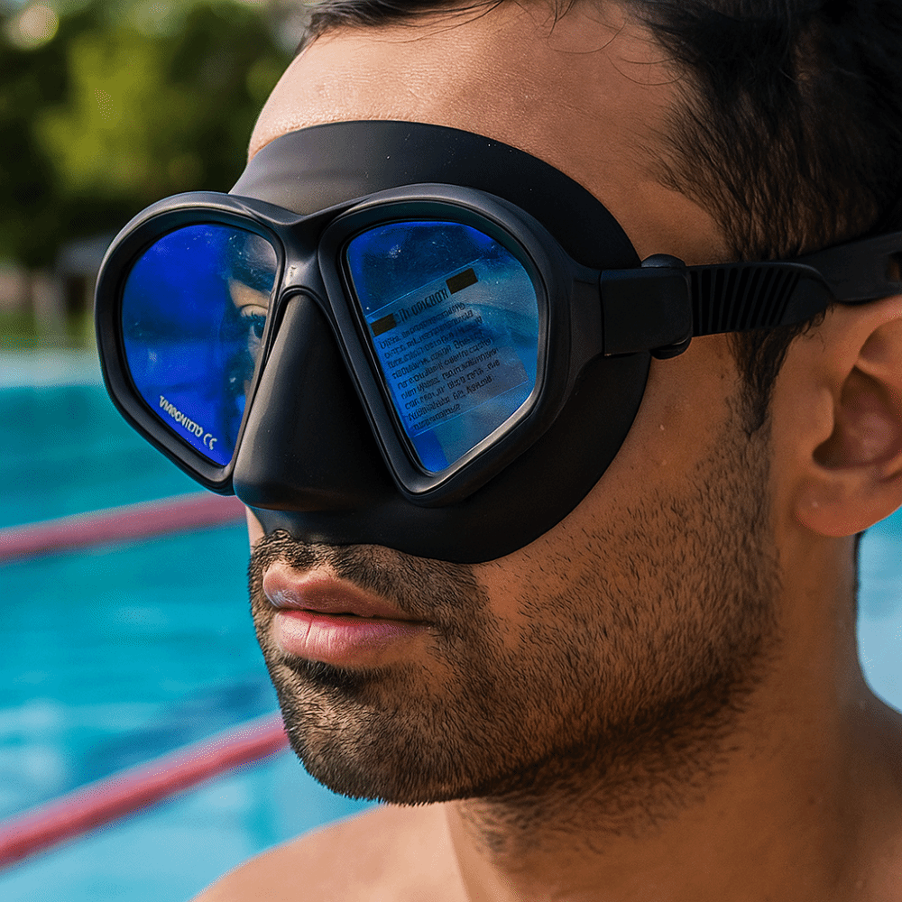 Masque de plongée en verre tre - Freediving Mask Set avis et prix