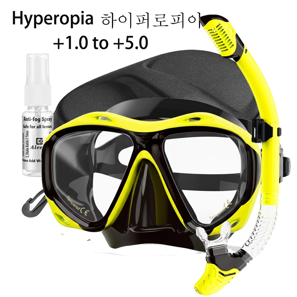 Masque de plongée +1,0 à +5,0, - Freediving Mask Set avis et prix